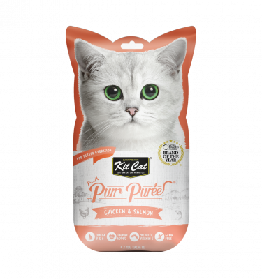Kit Cat PurrPuree Chicken & Salmon VALUE PACK