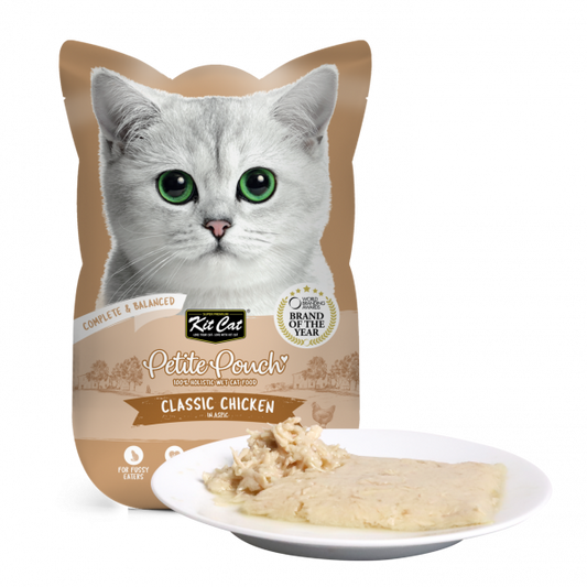 Kit Cat Adult Chicken Petite Pouch