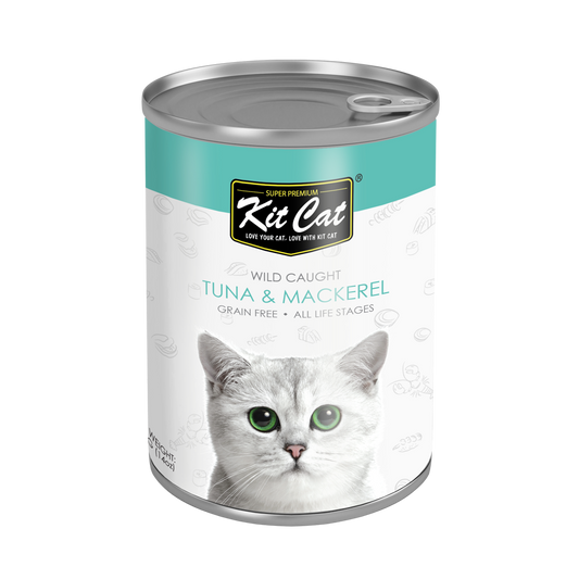 Kit Cat Atlantic Tuna And Mackerel All Life Stage