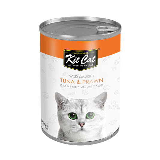 Kit Cat Atlantic Tuna And Prawn All Life Stage