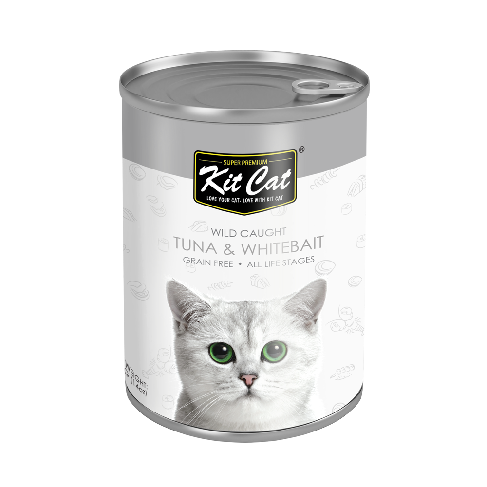 Kit Cat Atlantic Tuna And Whitebait All Life Stage