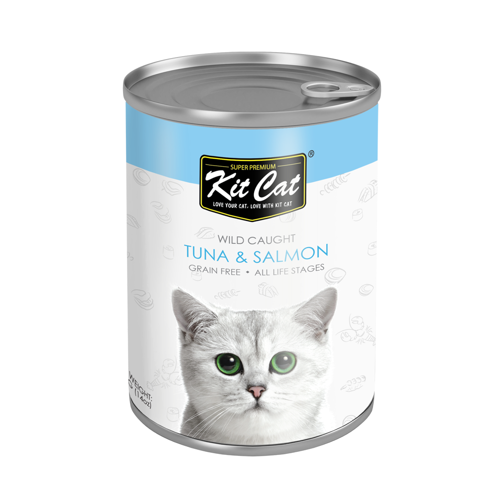 Kit Cat Atlantic Tuna And Wild Salmon All Life Stage