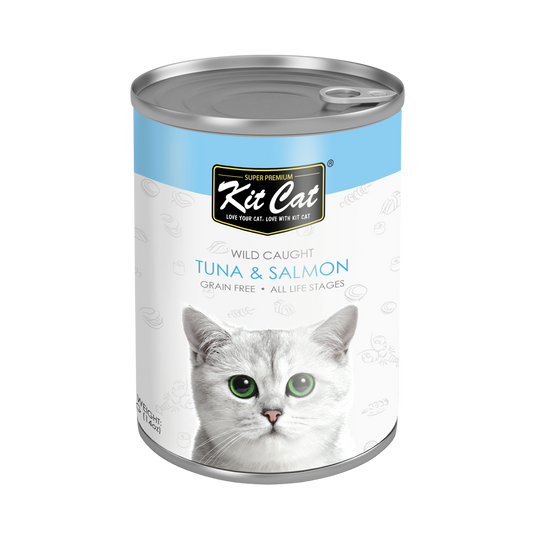Kit Cat Atlantic Tuna And Wild Salmon All Life Stage