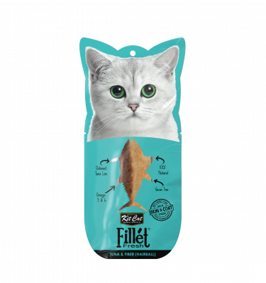 Kit Cat Fillet Fresh Tuna & Fiber (Hairball)