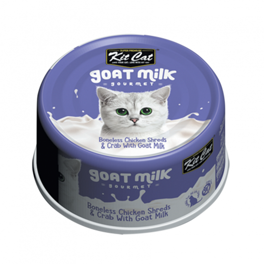 Kit Cat Goat Milk Gourmet Chicken And Crab