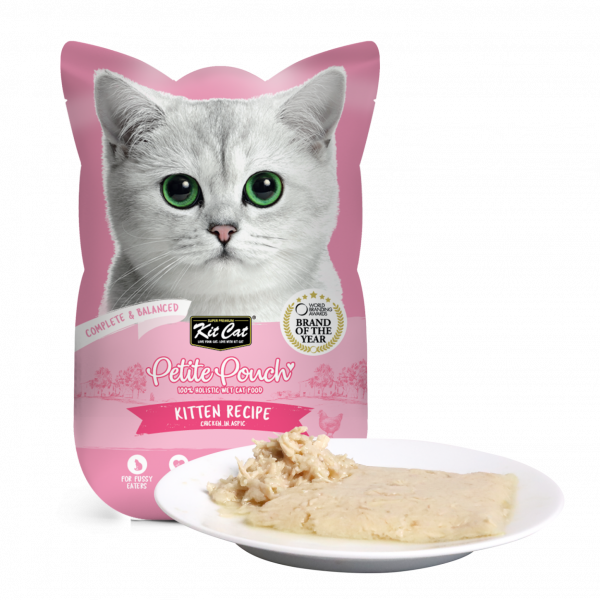 Kit Cat Kitten Chicken Petite Pouch