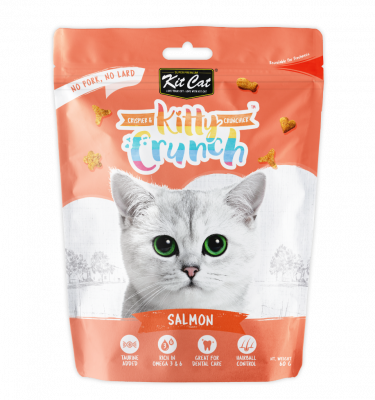 Kit Cat Kitty Crunch Salmon Flavor