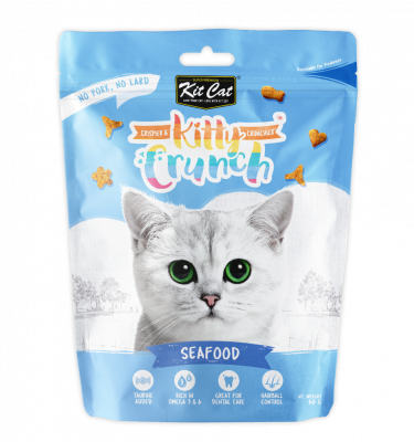 Kit Cat Kitty Crunch Seafood Flavor