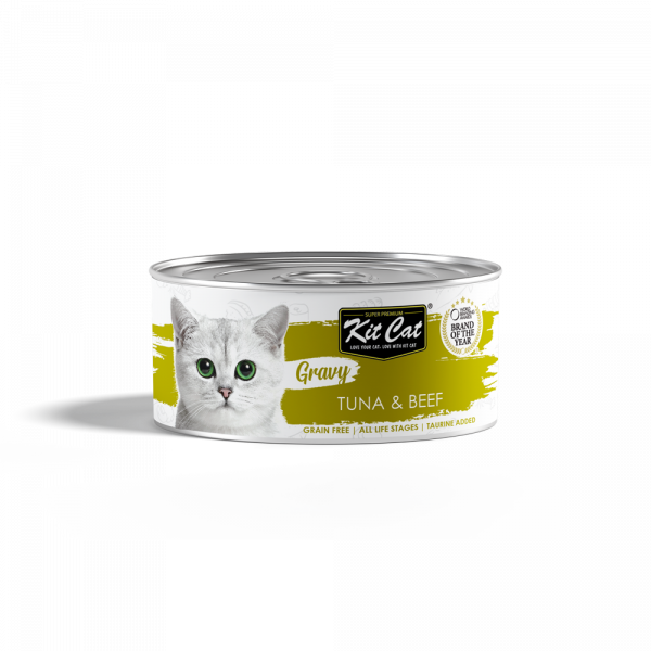 Kit Cat Tuna And Beef Gravy Series
