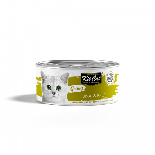 Kit Cat Tuna And Beef Gravy Series