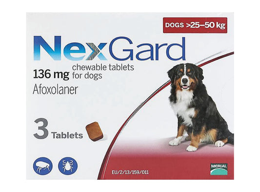 NEXGARD 25-50KG 1 TABLET