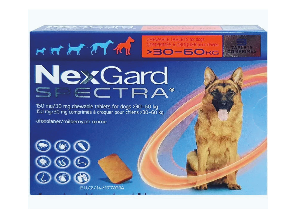 NEXGARD SPECTRA 30-60KG 1 TABLET