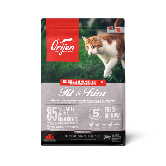 ORIJEN FIT& TRIM CHICKEN, WILD CAUGHT FISH & TURKEY