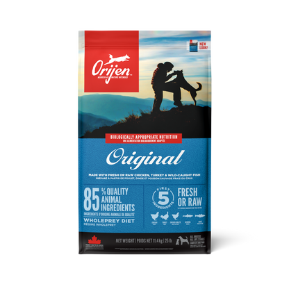 ORIJEN ORIGINAL ALL LIFE STAE CHICKEN ,TURKEY, & WILD CAUGHT FISH
