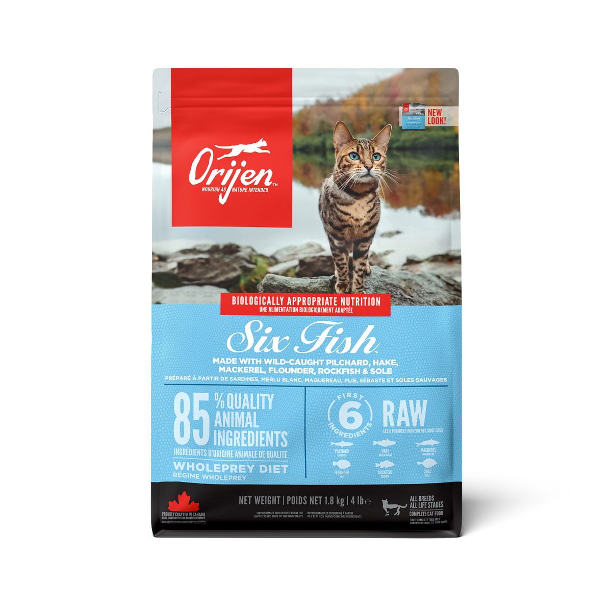 ORIJEN SIX FISH KITTTEN AND ADULT