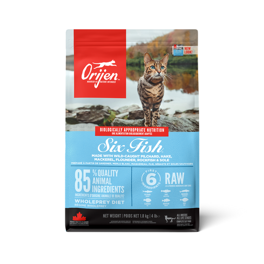 ORIJEN SIX FISH KITTTEN AND ADULT