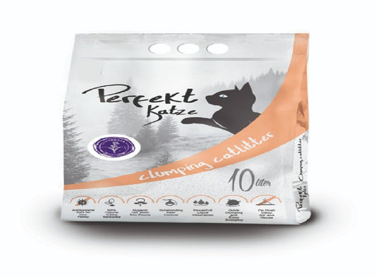 PERFEKT KATZE CLUMPING CAT LITTER LAVENDER