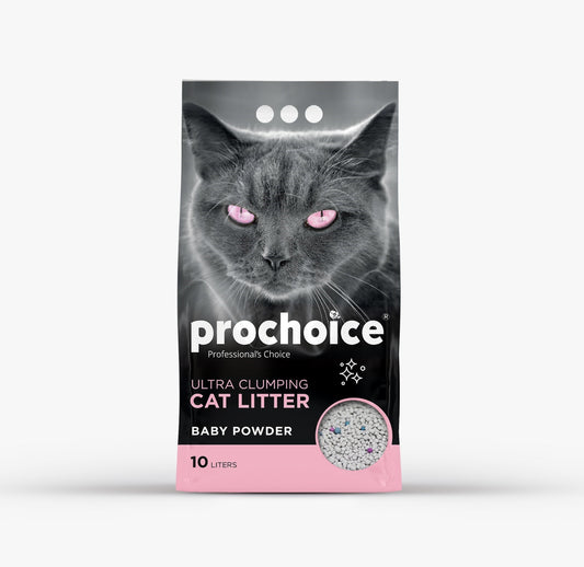 PROCHOICE BABYPOWDER CLUMPING CAT LITTER