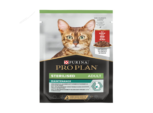 PRO PLAN STERILISED BEEF GRAVY