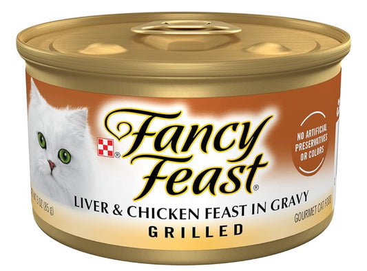 FANCY FEAST GRILLED LIVER AND CHICKEN GRAVY ADULT