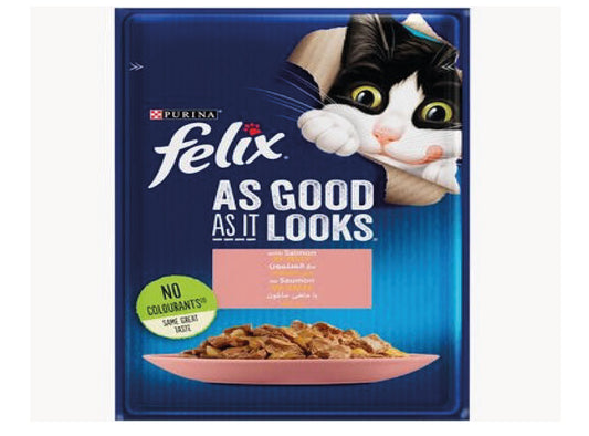FELIX SALMON IN JELLY POUCH