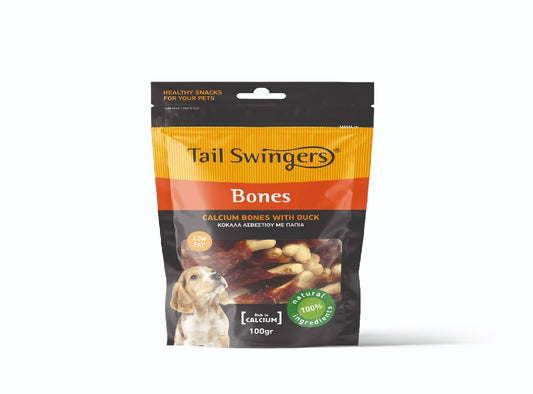 TAIL SWINGERS CALCIUM BONES WITH DUCK