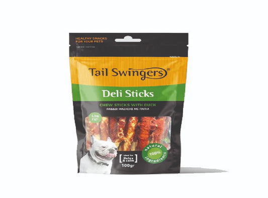 TAIL SWINGERS CHEW STICKS WITH DUCK