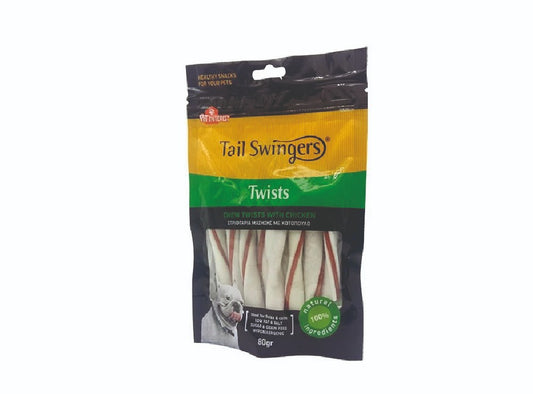 TAIL SWINGERS CHEW TWISTS WITH CHICKEN