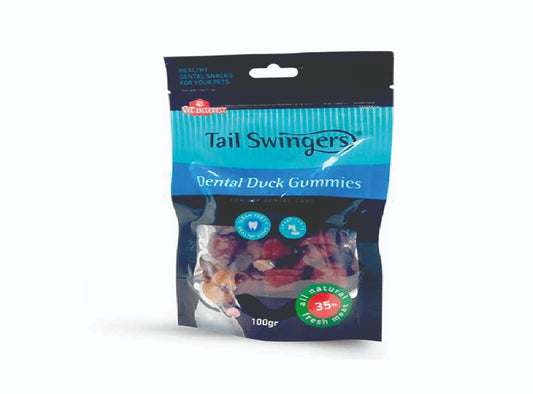 TAIL SWINGERS DENTAL GUMMIES WITH DUCK