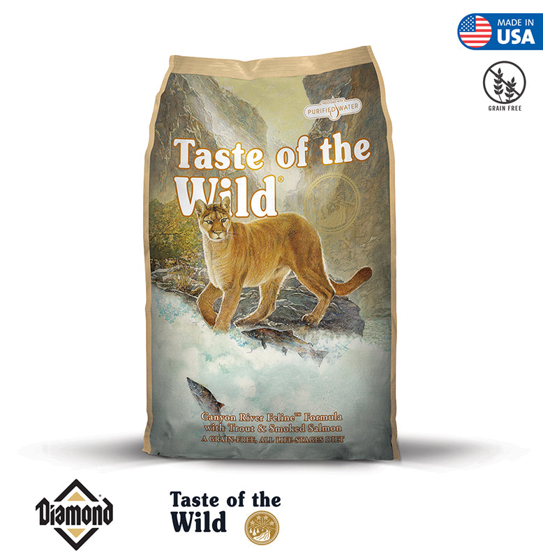 TASTE OF THE WILD CANYON RIVER TROUT AND SALMON