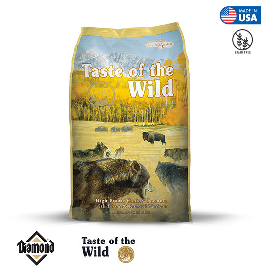 TASTE OF THE WILD HIGH PRAIRIE ADULT WITH ROASTED BISON AND ROASTED VENISON