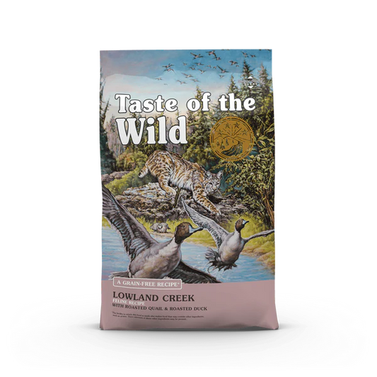 TASTE OF THE WILD LOWLAND CREEK ROASTED QUAIL AND ROASTED DUCK