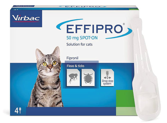 VIRBAC EFFIPRO SPOT-ON 2-6KG 1 PIPETTE
