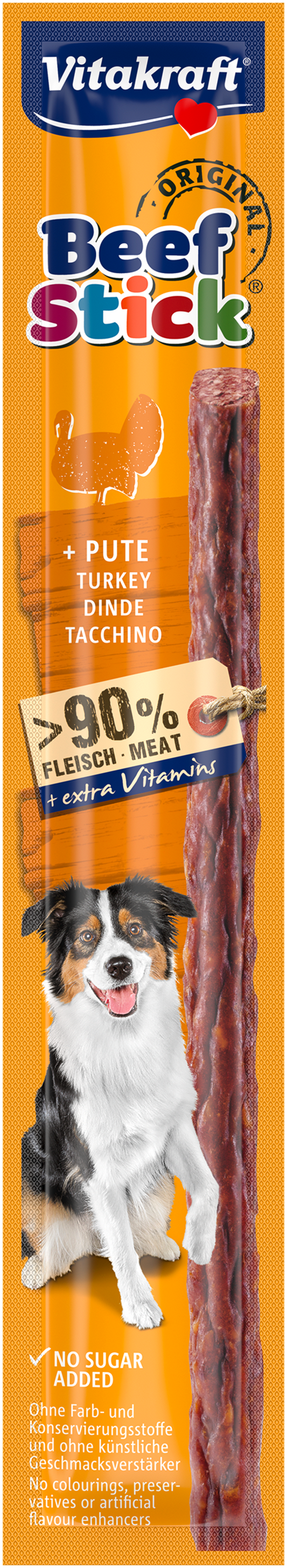 VITAKRAFT BEEF STICK TURKEY