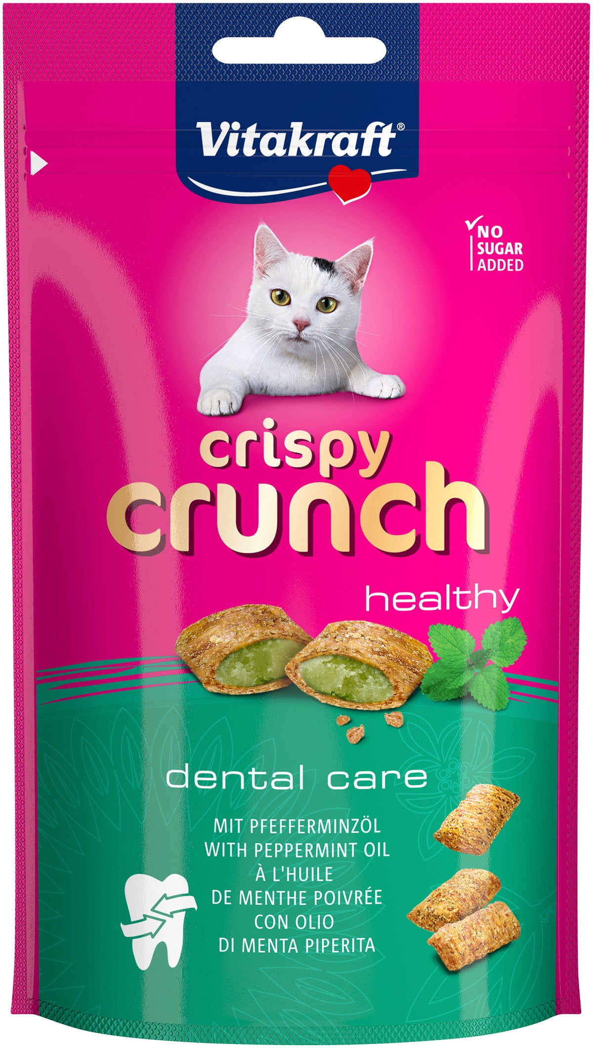 VITAKRAFT CRISPY CRUNCH DENTAL WITH PEPPERMINT