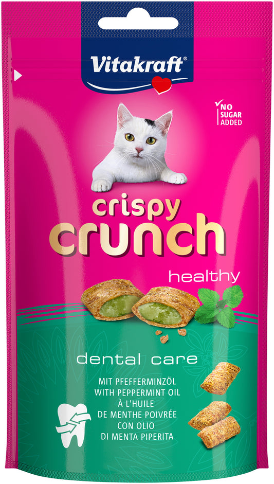 VITAKRAFT CRISPY CRUNCH DENTAL WITH PEPPERMINT