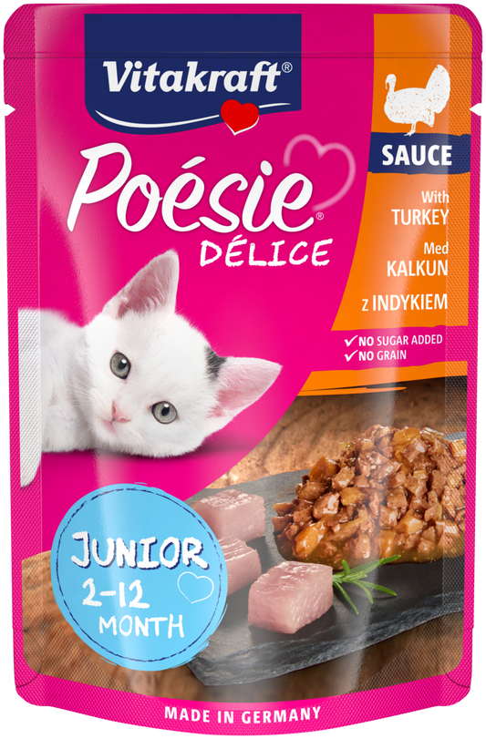 VITAKRAFT JUNIOR TURKEY BREAST DELISAUCE