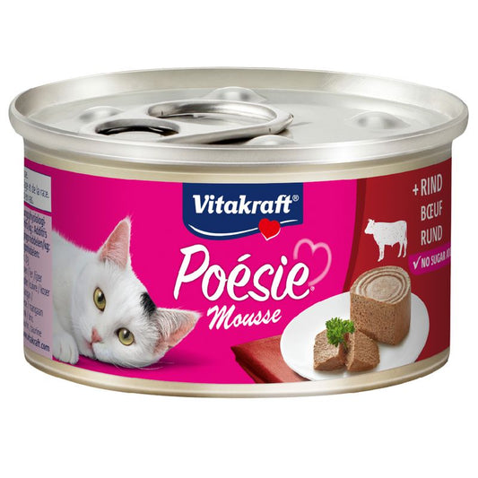 VITAKRAFT POESIE BEEF MOUSSE