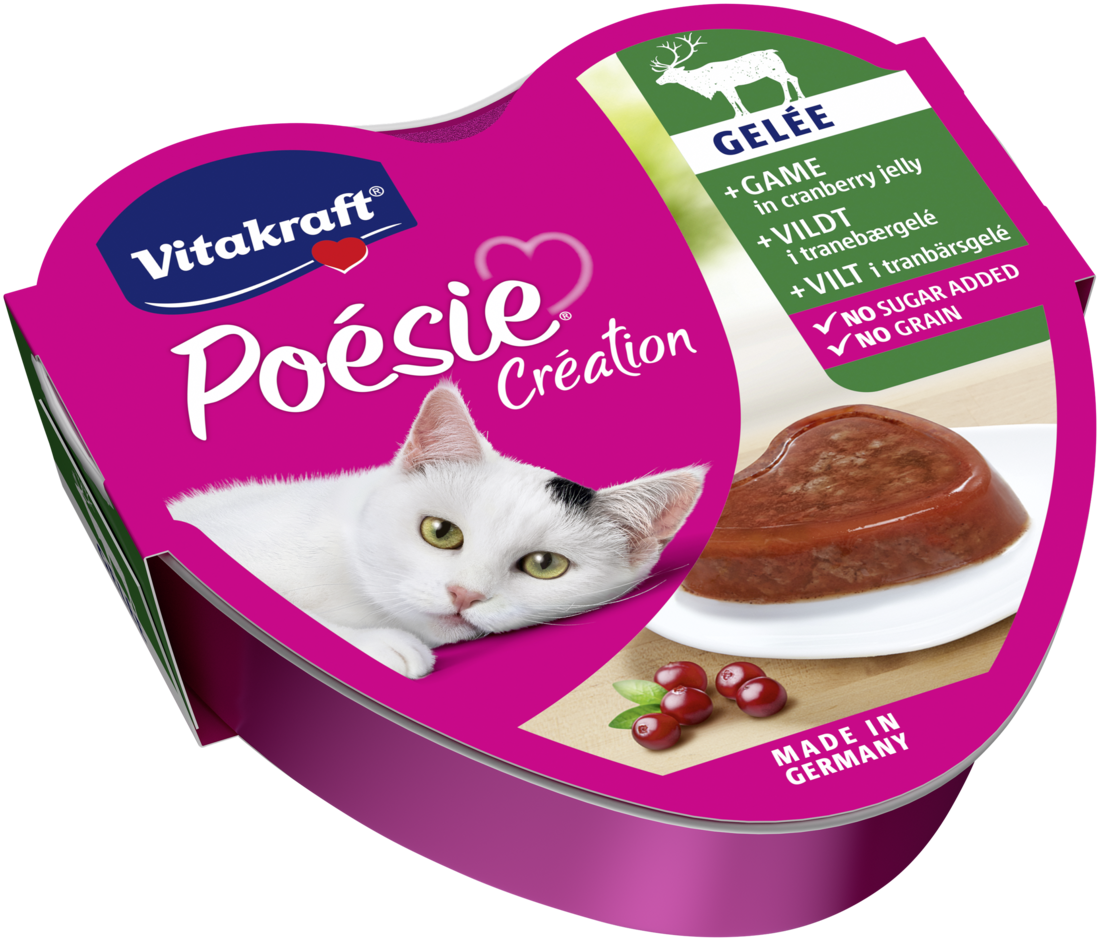 VITAKRAFT POESIE DEER AND CRANBERRY GELEE