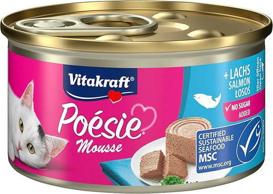 VITAKRAFT POESIE SALMON MOUSSE
