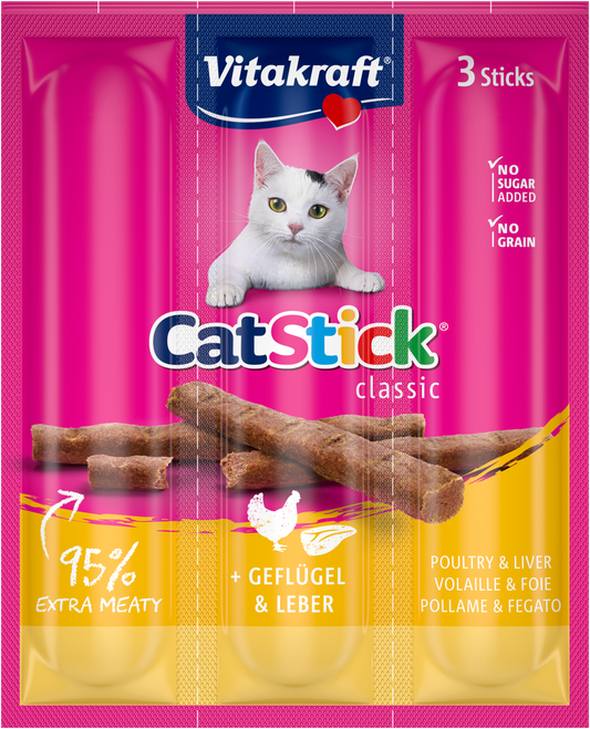 VITAKRAFT STICKS WITH CHICKEN AND LIVER