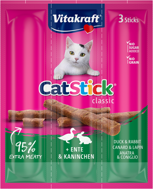 VITAKRAFT STICKS WITH DUCK AND RABBIT