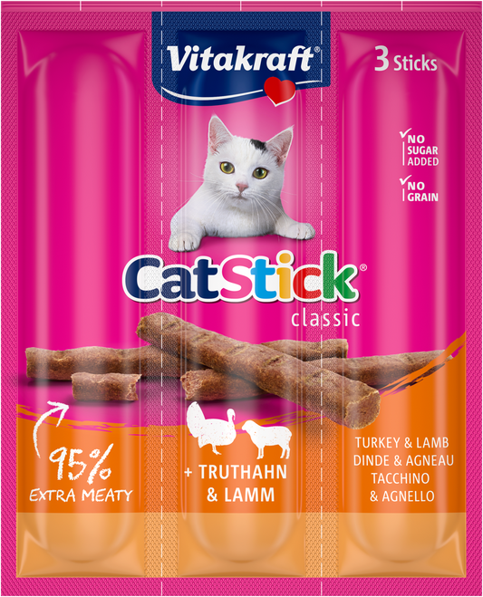 VITAKRAFT STICKS WITH TURKEY AND LAMB