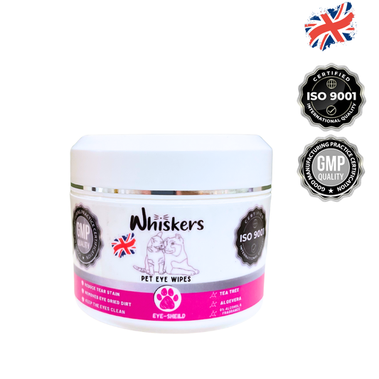 Whiskers Eye Wipes tear Stain  For Dogs & Cats