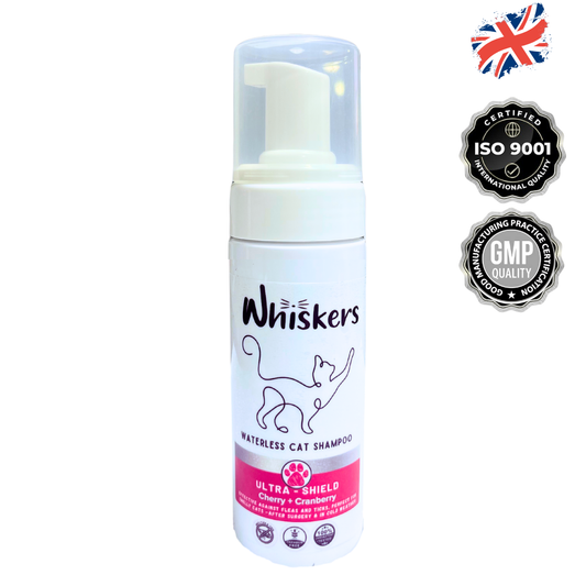 Whiskers Foam Shampoo Cherry + Cranberry Cat & Dog