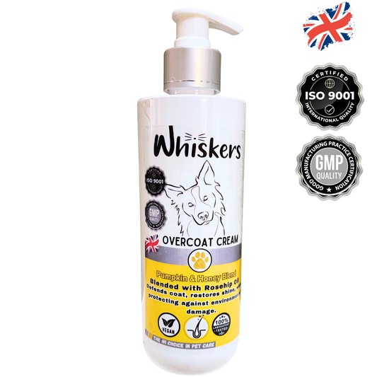 Whiskers OverCoat Cream Pumpkin & Honey Blend Dog & Cat