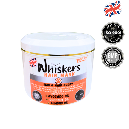 Whiskers Pet Hair Mask Mango Panna Cota Dog & Cat